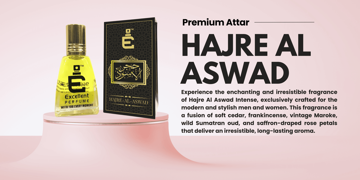 Excellent Perfume Hajre Al Aswad Intense for Unisex Exclusive Edition