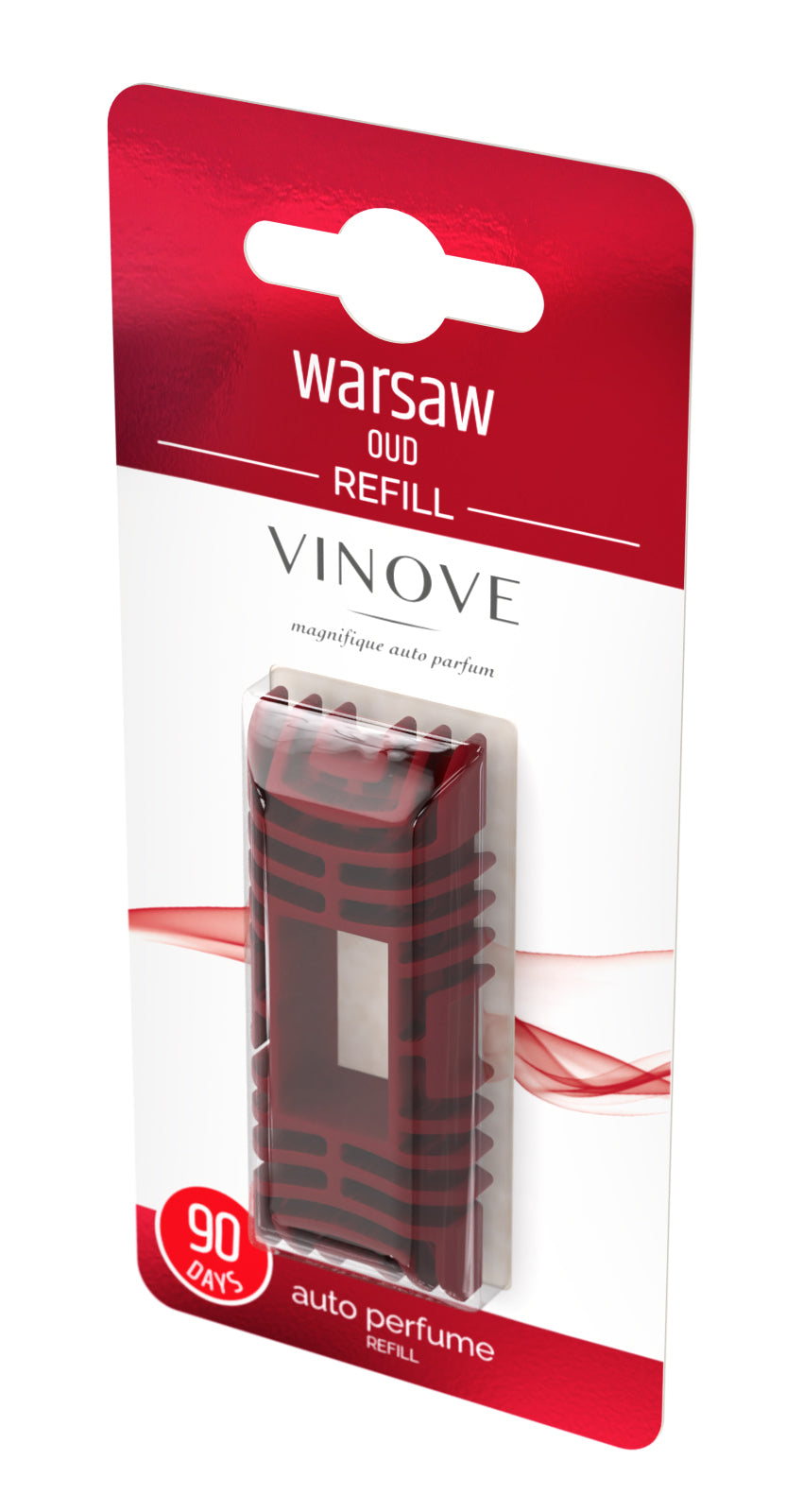 VINOVE V08-11-WARSAW-REFILL for Natural Car Air Freshener, Useful for Non-Stop Car Fragrance, Luxury Car Perfume Refill - Ideal Formula as Auto Air Freshener Refill, Keeps Scent Longlasting