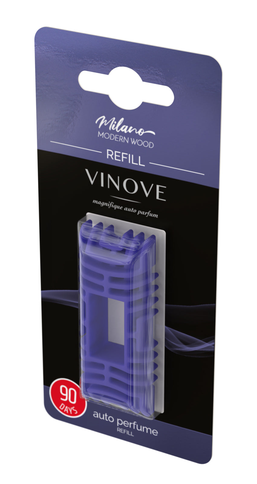 VINOVE V11-14-MILANO-REFILL for Natural Car Air Freshener, Useful for Non-Stop Car Fragrance, Luxury Car Perfume Refill - Ideal Formula as Auto Air Freshener Refill, Keeps Scent Longlasting