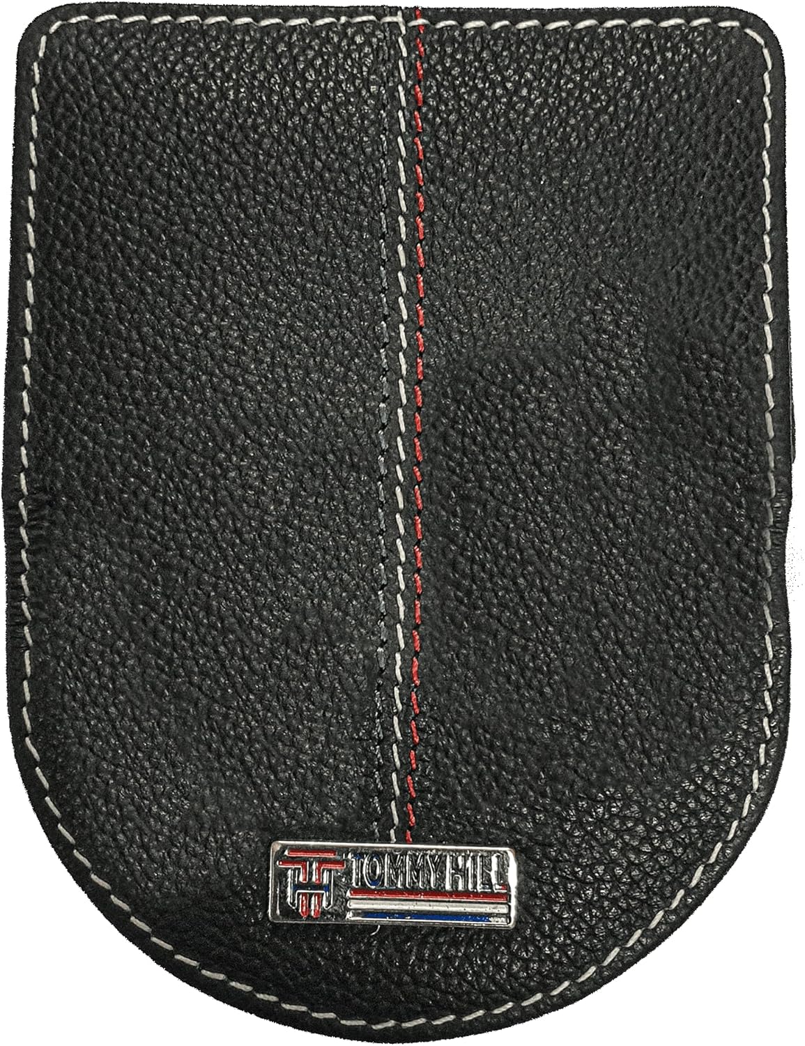 Tommy Hill Leather Business Card Holder, Wallet for Men or Women, Pocket Business Card Wallet with Magnetic closure - Black