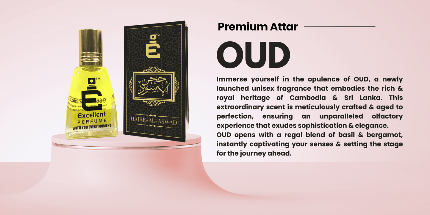Excellent Perfume OUD - Experience the Royalty of Cambodia and Sri Lanka with this Unisex Fragrance, Aged to Perfection