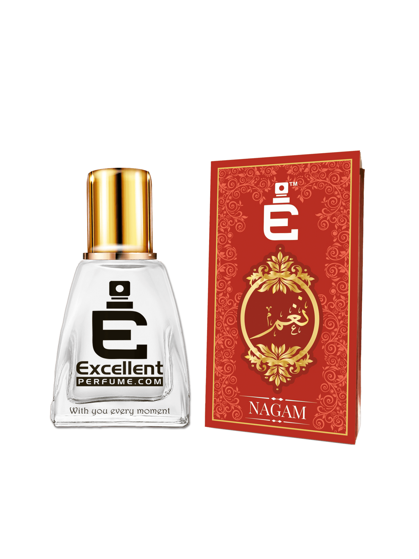 Excellent Perfume Nagam Intense for Unisex - Luxury Fragrance Blend of Roses and Flowers