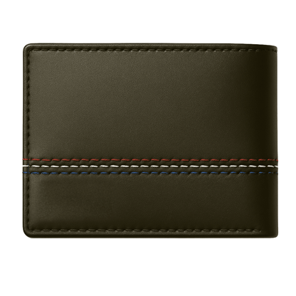 Tommy Hill Premium Bifold Men's Wallet – 100% Genuine Leather Wallet with Smart Organization, RFID Protection, premium wallets with Slim & Stylish Design, Perfect Gift for Men - Black